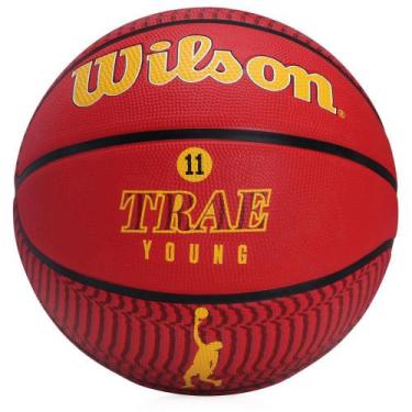 Imagem de Bola de Basquete Wilson NBA Player Icon Outdoor Tam7 Trae Young