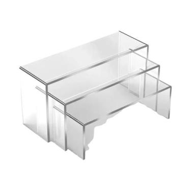 Imagem de Suporte Expositor De Acrílico Transparente Para Bolsa De Cosméticos, P