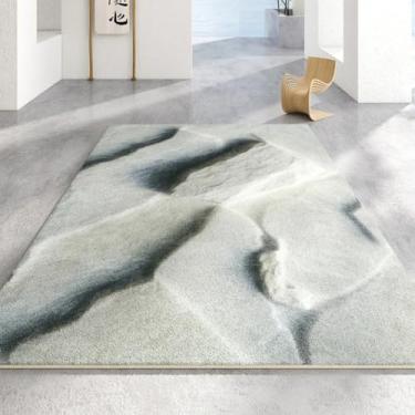 Imagem de Tapete de decoração de quarto de luxo, carpete grande para sala de estar, lavável, macio, antiderrapante (200x300 cm/m)