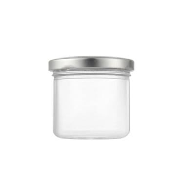 Imagem de Manteigueira Pote de vidro para armazenamento Manteigueira com tampa para cozinha pote de doces multifuncional(Médio)