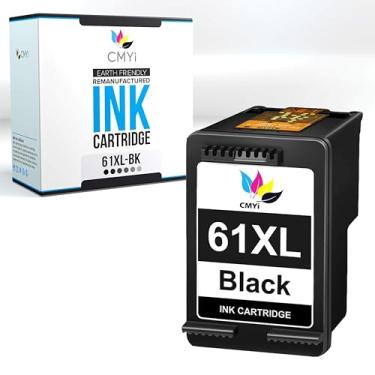 Imagem de CMYi Cartucho de tinta de substituição preto 61XL para HP DeskJet 1511, 1512, 1513, 1514, 2000, 2050, 2050A, 2510, 2511, 2512, 2514, 2540, 2541, 2542, Envy 4501, 4502, 4502, 03, 45 Impressoras 04