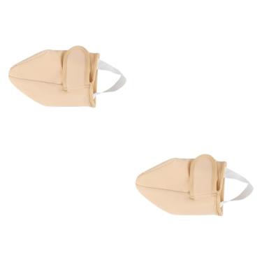 Imagem de harayaa Compressas de óleo de rícino para a parte da frente dos pés, meias reutilizáveis, macias, ajustáveis ​​e práticas para o cuidado dos pés.