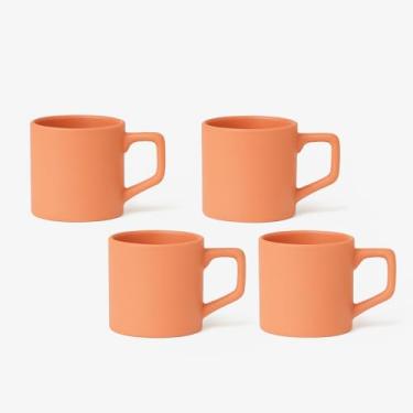 Imagem de Conjunto 4 Xícaras De Café Indian 90 – Sem Pires Para Uso Diário E Servir Bebidas Quentes (Rosa)