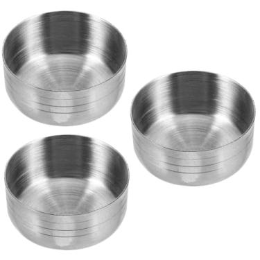 Imagem de DECHOUS 3 peças de substituição de tampa de copo coqueteleira de aço inoxidável elegante capa para bar cozinha