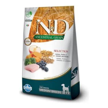 Imagem de Ração N&d Ancestral Carne- Frutas Cão Adulto Raça Média 15kg