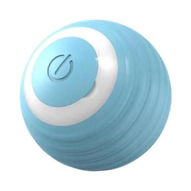 Imagem de Brinquedo Interativo Recarregável Automático De Bola Rolante Para Cães