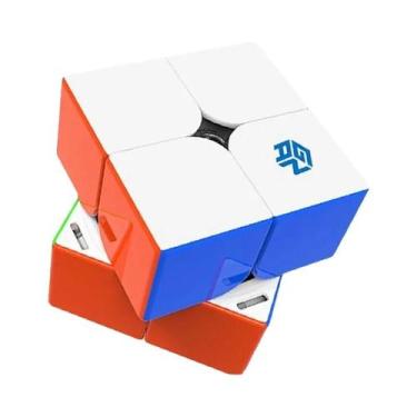 Imagem de Cubo Mágico Profissional 2x2 Magnético GAN251 M pro Air Leap GANCUBE 2
