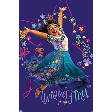 Imagem de Trends International Pôster de parede Disney Encanto-Uniple-Me, 56,8 cm x 86,3 cm, versão premium sem moldura