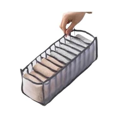 Imagem de Organizador De Meias E Roupas Íntimas Dobrável, Caixa De Armazenamento