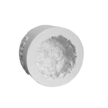 Imagem de Molde de Silicone Mini Provence Rosas | Lembrancinha, Decoração, Flores, Sabonetes Artesanais, Gesso Decorativo e Resina