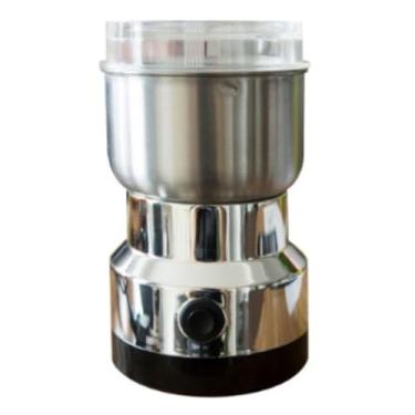 Imagem de Moedor de Grãos de Café Elétrico 110V, Seguro com Proteção Contra Sobrecalentamento e Abertura de Tampa