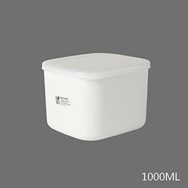 Imagem de Caixa de Almoço Portátil para Escritório Armazenamento Conservação Alimentos com Tampa Impermeável Aquecimento no Micro-ondas