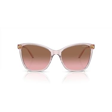 Imagem de Óculos de Sol Vogue Eyewear 0VO5520S 294214 Tam 56 / Rosa - Lentes Rosa Gradiente