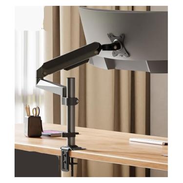 Imagem de BEGWVDJTP Suporte de monitor coluna de elevação de braço mecânico base de mesa suporte de tela de computador suporte telescópico