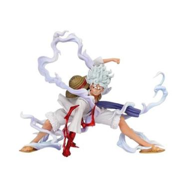 Imagem de Modelo De PVC Do Luffy Em Posição De Agachamento Do Anime One Piece, O