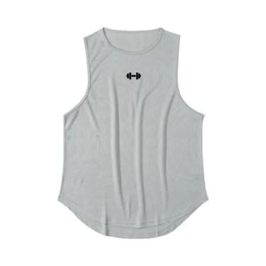 Imagem de Camiseta Sem Mangas Para Corrida Masculina De Secagem Rápida, Top De A