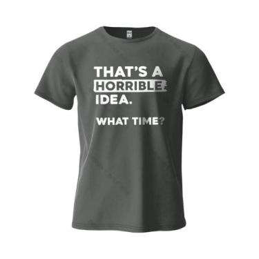 Imagem de Camiseta Gráfica Engraçada Oversized Para Homens E Mulheres 100% Algod