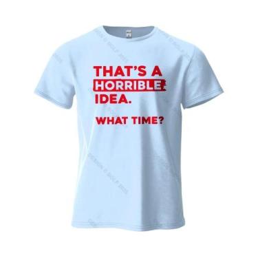 Imagem de Camiseta Gráfica Engraçada Oversized Para Homens E Mulheres 100% Algod