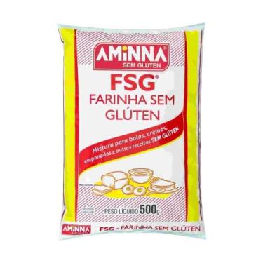 Imagem de Farinha sem Glúten Aminna 500g
