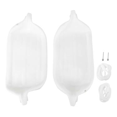 Imagem de Eujgoov Pára-choques Infláveis ​​do Barco Dos Pára-choques do Barco Com Corda, Bóias Marinhas da Bola Encaixe PVC para Veleiros Dos Iates Pontão, Proteção de Impacto Leve de