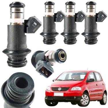 Imagem de Kit Com 4 Bicos Injetores Fox 1.0 1.6 8V Gasolina Flex 2003 2004 2005 2006 2007 2008 2009 2010 2011 2012 2013 2014 2015 2016 2017 2018 2019 2020 Em Diante - 50102802, IWP170