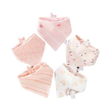 Imagem de Babadores De Algodão Com Estampa De Desenho Animado Para Bebês Meninos