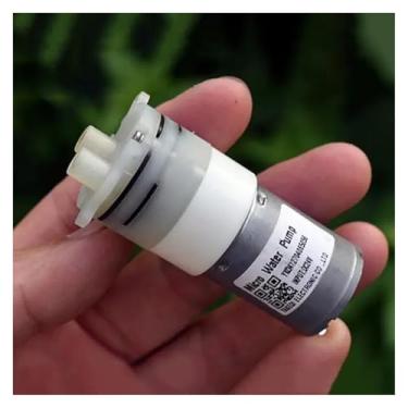 Imagem de Bomba de água DC 24 V bomba de água com sucção autoescorvante pequena 370 24 mm bomba de diafragma para acionadores de motor de dispensador de água