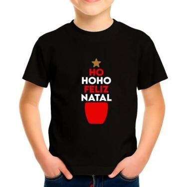 Imagem de Camisa Camiseta Infantil Juvenil Para Menino Menina Para Natal Natalin