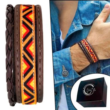 Imagem de Pulseira Bracelete Tribalistas Indígena - NE-Unissex