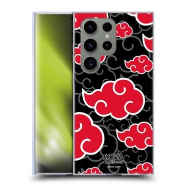 Imagem de Head Case Designs Capa de gel icônica oficialmente licenciada Naruto Shippuden Akatsuki [proteção de grau militar] compatível com Samsung Galaxy S24 Ultra 5G