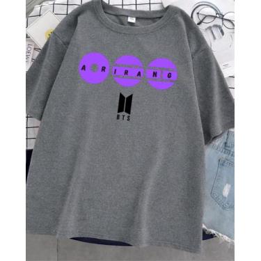 Imagem de Camiseta BTS Arirang World Tour 2026 Aesthetic Unissex - Sneko Store, 