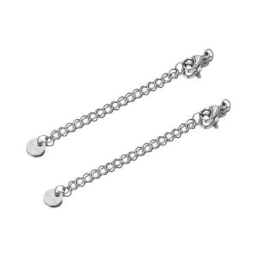 Imagem de Correntes De Extensão Em Aço Inoxidável Com Fechos Lagosta De Cauda Es
