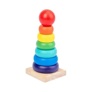 Imagem de Conjunto De Brinquedos Sensoriais De Madeira Montessori Para Crianças 