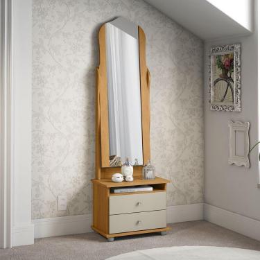 Imagem de Mesa De Cabeceira Toucador Magic New 2 Gavetas Para Quarto