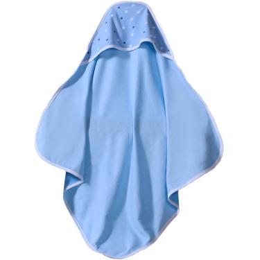 Imagem de Toalha Capuz Bebê 70x70 Toque Aveludado Super Macia