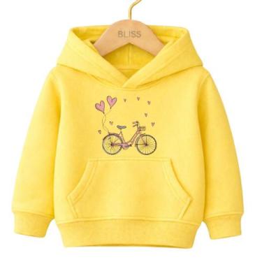 Imagem de Moletom Canguru Infantil Estampa Biciclietinha 1023 Passeio Escola Con