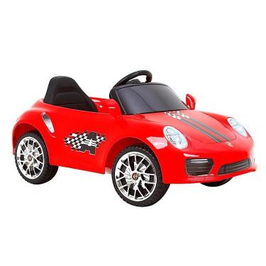 Imagem de Carro Elétrico Infantil Bang Toys 6V Esporte Luxo - Vermelho