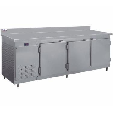 Imagem de Balcão De Encosto 3 Portas Rf042 Frilux Balcão Refrigerado Inox 220v
