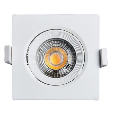 Imagem de Spot Led Quadrado Black + Decker 7w, 24 meses com o fabricante, Branco