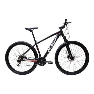 Imagem de Bicicleta Aro 29 Ksw Câmbios Shimano 21v Freios Hidráulicos, Preto, Ve