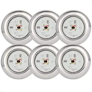 Imagem de Kit 6 Refletores Led 9w RGB Inox S para Iluminação Piscina - Hidralux