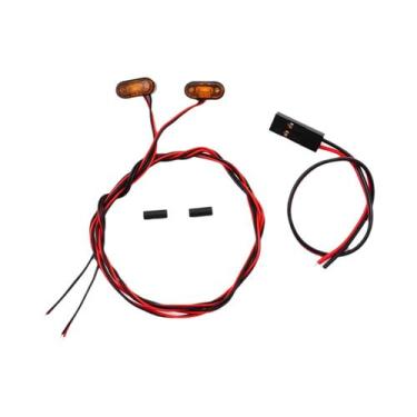 Imagem de Luzes LED Para Carro RC Escala 1/14, Luzes De Perfil De Advertência 8x