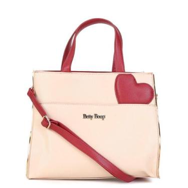 Imagem de Bolsa Semax Betty Boop Tote Bag Feminina, Bege, Único