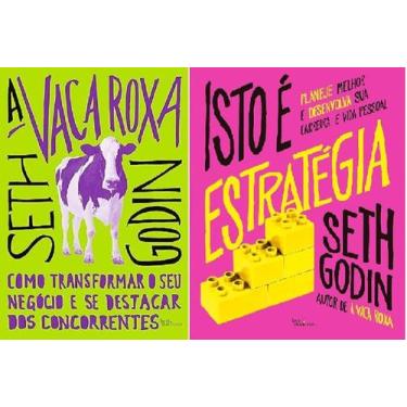 Imagem de Kit 2 Livros Seth Godin A Vaca Roxa + Isto É Estratégia - Best Busines