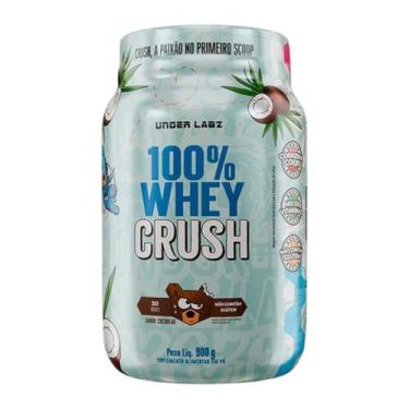 Imagem de 100% whey crush concentrada 900g cocobear under labz