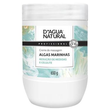 Imagem de Creme De Massagem Profissional Algas Marinhas 650g Dagua Natural - HID