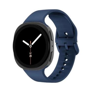 Imagem de Pulseiras De Silicone Para Samsung Galaxy Watch 8 Classic 44mm 40mm 46