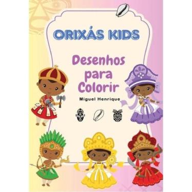 Imagem de Orixás Kids - Desenhos Para Colorir