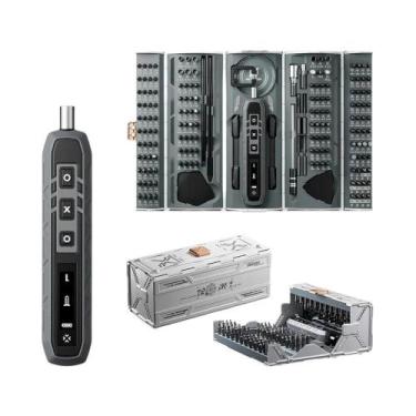 Imagem de Conjunto De Chaves De Fenda Magnéticas JAKEMY 180 Em 1, Kit De Brocas 