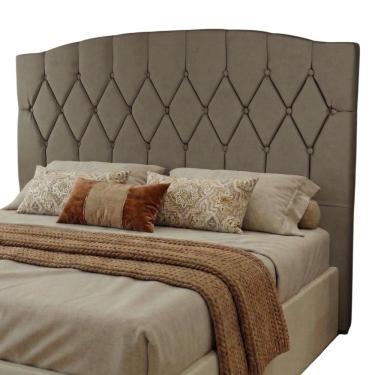 Imagem de Cabeceira Estofada Para Cama Box Casal Belize de 1,40m